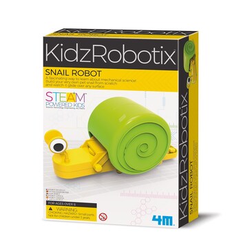 4M KidzRobotix Snail Mechanical Robot Kids Learning Toy 8y+
