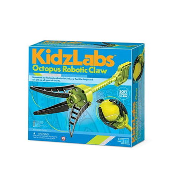 4M KidzLabs Octopus Robotic Claw Kids Learning Toy 8y+