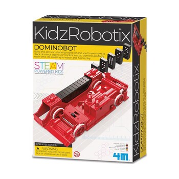 4M KidzRobotix Dominobot Stackung Robot Kids Toy 8y+