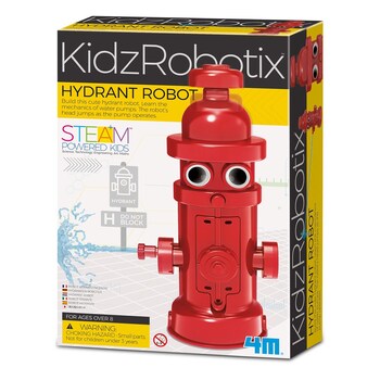 4M KidzRobotix Hydrant Robot Build Kids Learning Toy 5y+