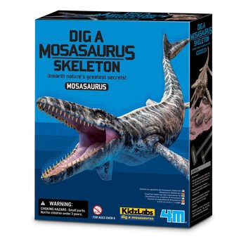 4M KidzLabs Dig a Mosasaurus Skeleton Kids/Toddler Toy 8y+