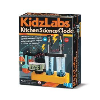 4M Kidzlabs Kitchen Science Clock STEM Toy Kids 5y+