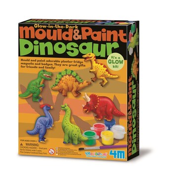 4M Mould & Paint Dinosaur Kids/Children Art/Craft Activity 5y+