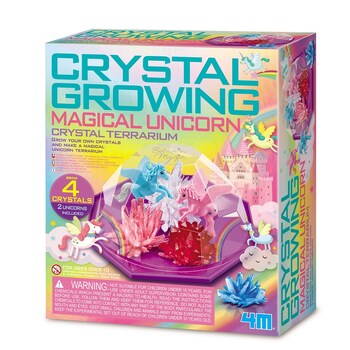 4M Magical Unicorn Crystal Terrarium Kids Art/Craft  10y+
