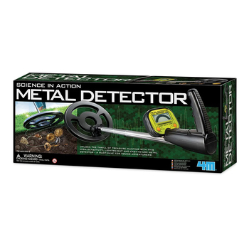 4M Science In Action Kids/Childrens Treasure Hunting Metal Detector 8y+