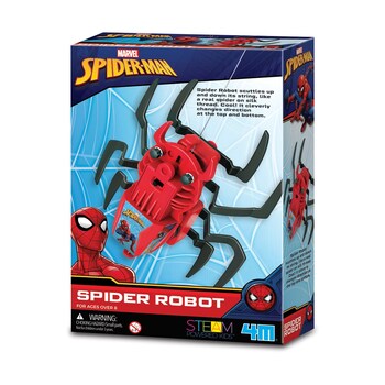 4M Marvel Spider Robot Spiderman Build/Play Kids Learning Toy 8y+