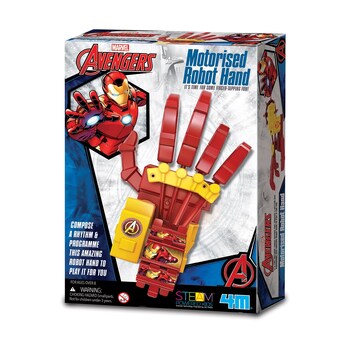 4M Marvel Avengers Robot Hand Iron Man Kids Toy 8y+