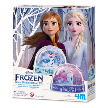 4M Disney Frozen Snow Dome Kids/Toddler Fun Toy 5y+