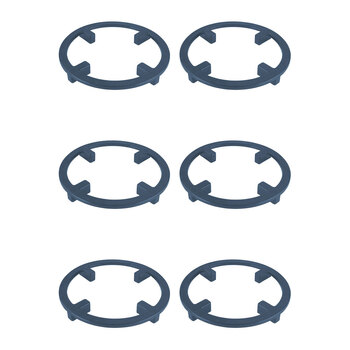 6PK Homeleisure Floor Saver Ring Surface Protector 20cm Garden 