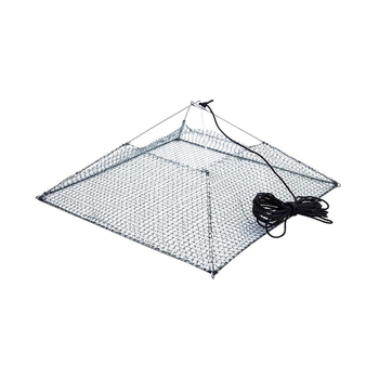 Fish Teck Yabby Pyramid Net w/Steel Framed Entry 59x59cm