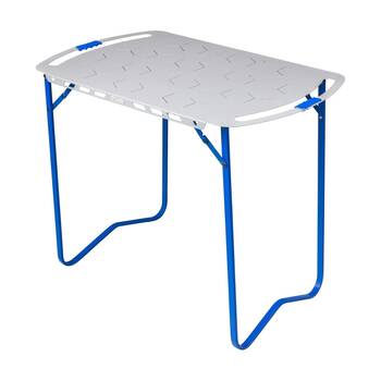 Quest Outdoors Vapour Lightweight Foldable Steel Camping Table Durable 90cm