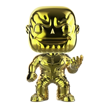 Pop! Vinyl Figurine Avengers 3: Infinity War - Thanos Yellow Chrome