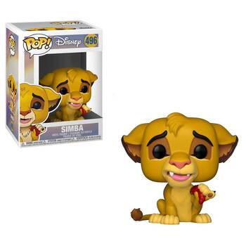 Pop! Vinyl Figurine The Lion King - Simba with Bug #496