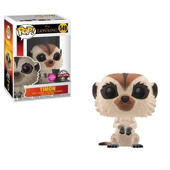 Pop! Vinyl Figurine The Lion King (2019) - Timon Flocked #549