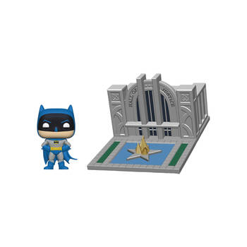 Batman 80th Anniversary Batman w/ Hall of Justice Pop Town
