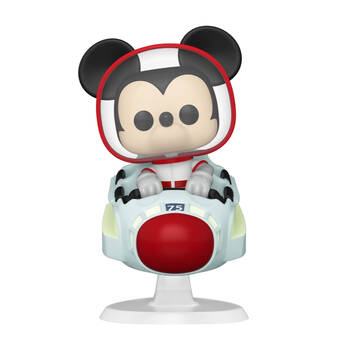 Disney World 50th Anniv Mickey Mouse At Space Mountain Pop Ride Figure 13cm
