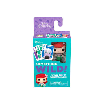 Disney Princess Ariel Something Wild Card Game W/ Pop Figure Toy 6y+