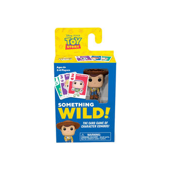 Toy Story Something Wild Multiplay Card Game W/ Pop Figure Toy 6y+