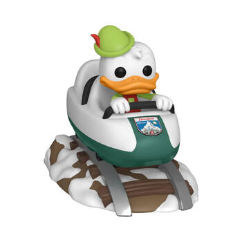 Disneyland 65th Anniv Donald On Matterhorn Pop Ride Action Figure 13cm