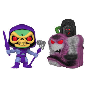 Masters Of The Universe Snake Mountain With Skeletor Pop Town Action Figure