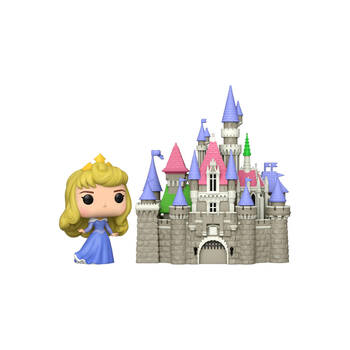 Sleeping Beauty Aurora w/ Castle Pop Town Figure 7x4.5in