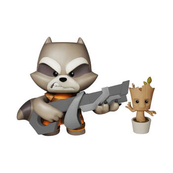 Marvel Comics Rocket Raccoon & Groot Vinyl Figure Toy