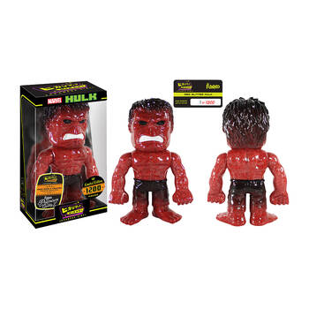  Hulk Comics Red Glitter Hikari Vinyl Action Figure Toy