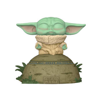 Star Wars The Mandalorian Child Force Pop Deluxe Light & Sound Figure