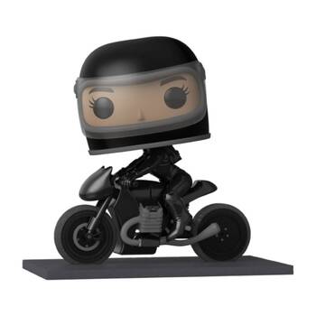 The Batman Selina Kyle on Motorcycle Pop Ride 4.5in