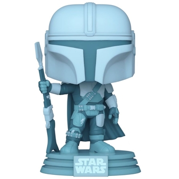 Pop! Vinyl Figurine Star Wars: The Mandalorian - Mandalorian Hologram Glow RS