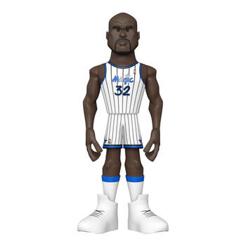 NBA Basketball Shaq ONeal Orlando Magic Gold Premium Figure Toy 12in
