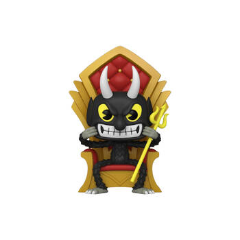 Cuphead Devil in Chair 6.1'' Pop Deluxe Figure Toy