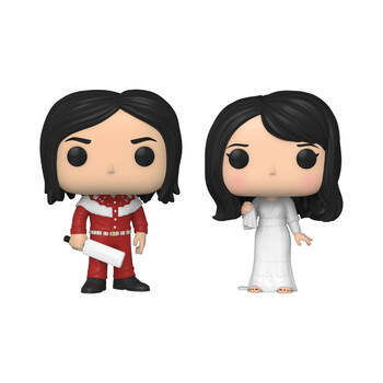 2pc The White Stripes Jack White & Meg White Pop Vinyl Figures 3.9in 3y+