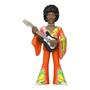 Jimi Hendrix Jimi Hendrix Gold Premium Vinyl Action Figure Toy 12in