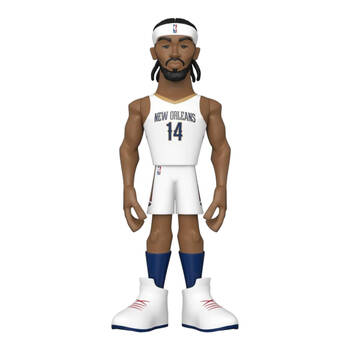 NBA Basketball Brandon Ingram Pelicans Gold Vinyl Action Figure Toy 12in