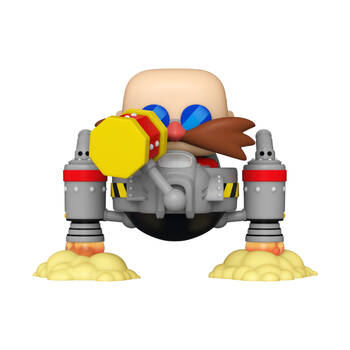 Sonic The Hedgehog Dr Eggman Pop Rides Vinyl Action Figure Toy