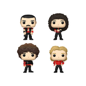 Queen Radio Gaga Pop! Vinyl Action Figure Play Toy Set