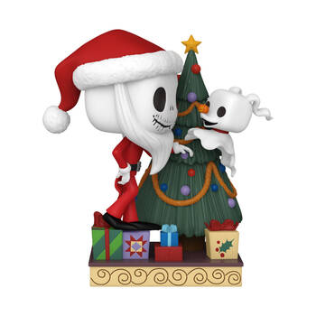  Nightmare Before Christmas Jack & Zero w/ Tree Deluxe Pop! Toy