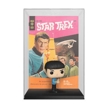 Star Trek #1 Pop Comic Cover Action Figure w/ 18x27cm Display Case