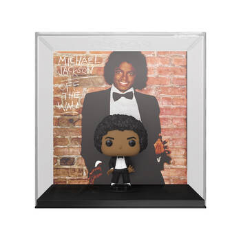 Michael Jackson Off The Wall Pop Album Action Figure w/ Case