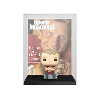 NFL Joe Montana Sports Illustrated Pop Vinyl Cover Action Figure w/ Case