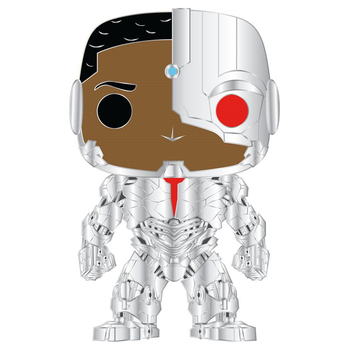 Pop! Figurine Enamel Pin Justice League #08 Cyborg 10cm  12y+