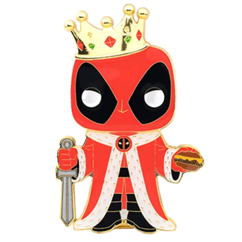 Pop! Figurine Enamel Pin Deadpool #01 King Deadpool 10cm  13y+