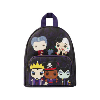  Vegan Leather Villains Kids Bag Full Size Backpack