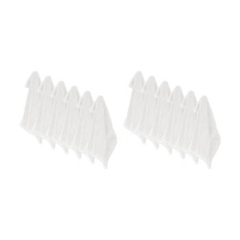 12x Ardor St Regis Collection 32x32cm Cotton Face Washer Towel Soft 600GSM White