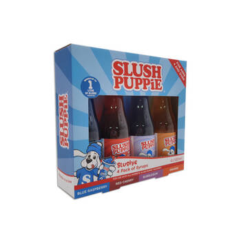4pc Fizz Creations Slush Puppie Flavoured Slushie Syrups 180ml