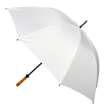 Clifton Albatross Golf 132cm Manual Open Windproof Umbrella - White