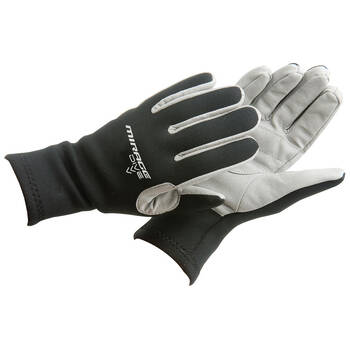 Mirage Neoprene Faux Suede Outdoor Explorer Fishing Gloves XL Black/Grey