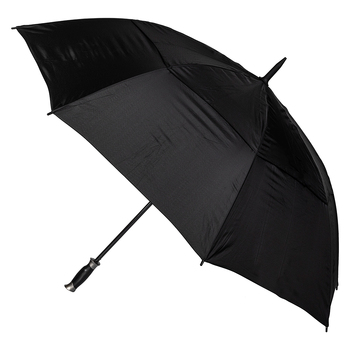 Clifton PRO Golf 132cm Auto Open/Vented Windproof Umbrella - Black