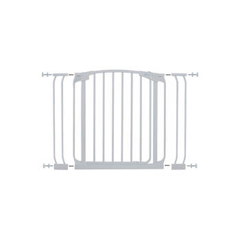 Dreambaby Chelsea Euro Gate F160 w/ 2x Gate Extension F159 - White